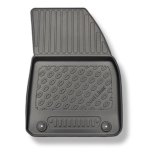 Tapis de sol en TPE adapté pour Volvo XC40 SUV (03.2018-....) - tapis de voiture - noir