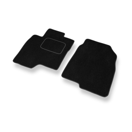 Tapis de Sol Velours adapté pour Chevrolet Captiva II (2011-....) - Premium tapis de voiture - noir