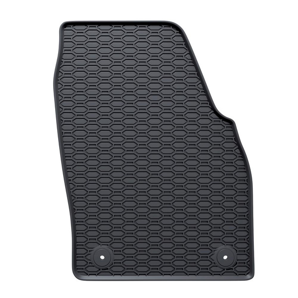 Tapis de sol en caoutchouc adapté pour Audi A1 II (2018-2024) - tapis de voiture - noir