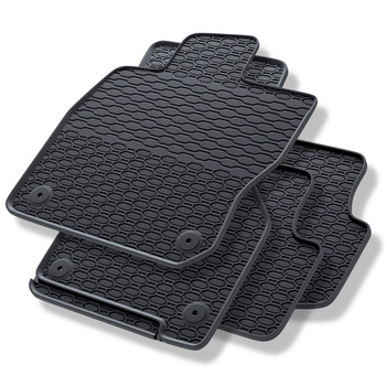 Tapis de sol en caoutchouc adapté pour Volkswagen Golf VIII eTSI Hayon (2019-...