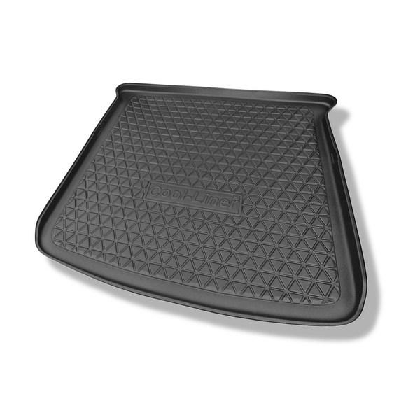 Tapis de coffre adapté pour Fiat Freemont Crossover (08.2011-2016) - bac de coffre - protection de coffre voiture - 5/7 places; 3e rangée abaissée