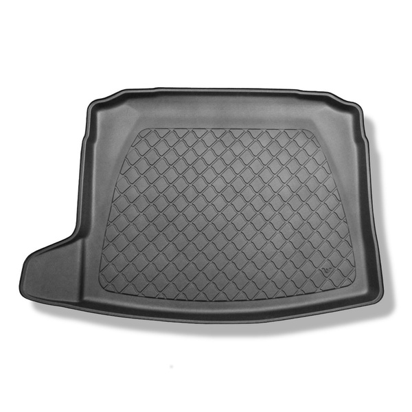 Tapis de coffre adapté pour Volkswagen Tiguan II SUV (05.2016-....) - bac de coffre - protection de coffre voiture - coffre inférieur; modèles sans plancher amovible du coffre; non pour version ehybride