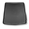 Tapis de coffre adapté pour Audi A6 C7 Avant (09.2011-08.2018) - bac de coffre - protection de coffre voiture - aussi pour la version Quattro