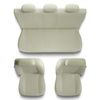 Housses de siège adaptées pour Audi A6 C4, C5, C6, C7, C8 (1994-....) - housse siege voiture universelles - couverture siege - CMP-BE