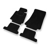 Tapis de Sol Velours adapté pour BMW 8 I E31 Coupé (1989-1999) - Premium tapis de voiture - noir