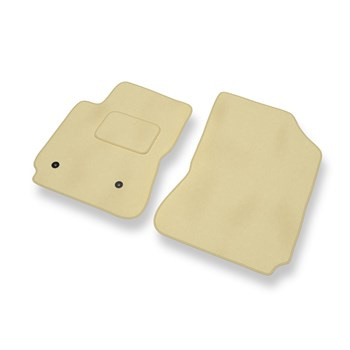 Tapis de Sol Velours adapté pour Citroen C4 Cactus I (2014-2021) - Premium tapis de voiture - beige