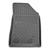 Tapis de sol en TPE adapté pour Alfa Romeo Tonale Typ 965 SUV (05.2022-....) - aussi pour hybrides - tapis de voiture - noir