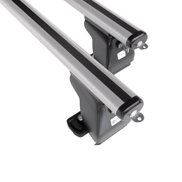 Barres de toit en aluminium adapté pour Citroen DS4 Crossback;Hayon (2016-2018) - Porte-Bagages de Voiture argent - toit normal