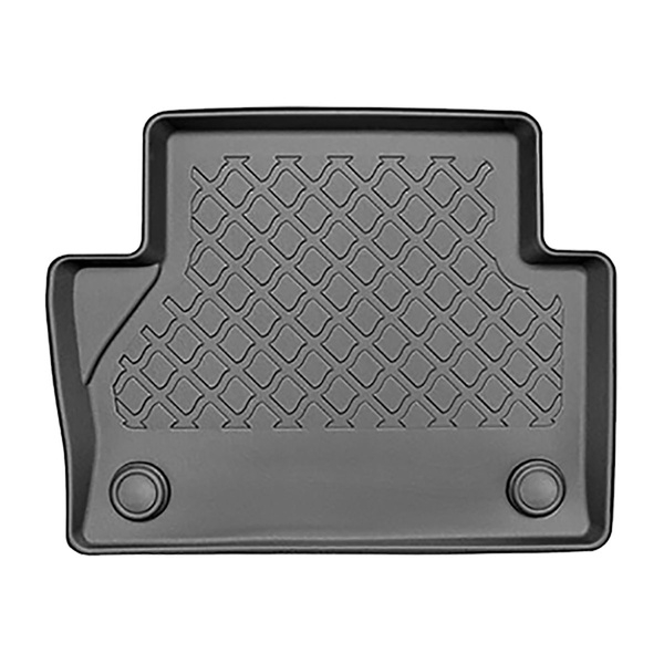 Tapis de sol en TPE adapté pour Seat Alhambra II Van (12.2015-10.2022) - 5 ou 7 sièges; sans la troisième rangée de sièges - tapis de voiture - noir
