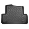 Kit tapis de coffre et tapis de voiture TPE PREMIUM pour: Volvo V40 II Hayon (07.2012-07.2019) - coffre supérieur; pour les voitures avec plancher double