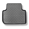 Tapis de sol en TPE adapté pour Audi Q3 F3 SUV (08.2018-....) - aussi pour la version Quattro; aussi avec boîte hybride TFSI e Plug-in Hybrid - tapis de voiture - noir