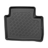 Tapis de sol en TPE adapté pour Nissan Qashqai III MHEV Mild Hybrid Crossover (06.2021-....) - tapis de voiture - noir