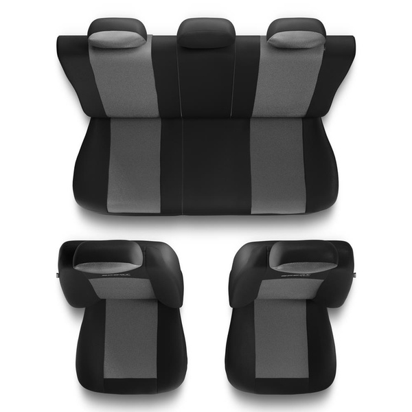 Housses de siège adaptées pour Hyundai Tucson I, II, III, IV (2004-....) - housse siege voiture universelles - couverture siege - S-G2