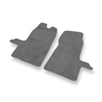 Tapis de Sol Velours adapté pour Ford Transit VI (2000-2006) - Premium tapis de voiture - gris