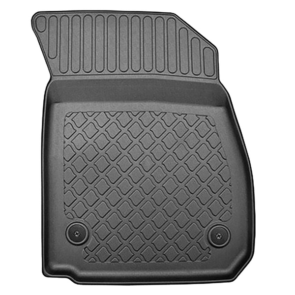 Tapis de sol en TPE adapté pour Opel Insignia B Grand Sport, Sports Tourer (06.2017-2023) - tapis de voiture - noir