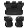 Housses de siège adaptées pour Alfa Romeo 166 I, II, III (1998-2007) - housse siege voiture universelles - couverture siege - EXL-4