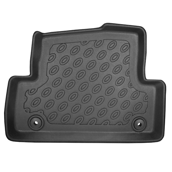 Tapis de sol en TPE adapté pour Volvo V40 II Cross Country Hayon (07.2012-07.2019) - tapis de voiture - noir