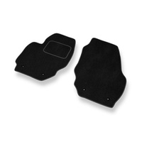 Tapis de Sol Velours adapté pour Volvo XC70 II (2007-2016) - Premium tapis de voiture - noir