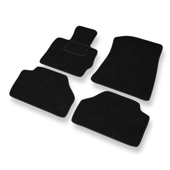 Tapis de Sol Feutres adapté pour BMW X4 F26 (2013-2018) - tapis de voiture - noir