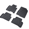 Tapis de sol en TPE adapté pour Hyundai Tucson III SUV (2020-....) - aussi pour Mild Hybrid; non pour HEV Hybrid et Plug-in Hybrid - tapis de voiture - noir