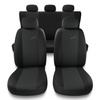 Housses de siège adaptées pour Audi Q2 (2016-....) - housse siege voiture universelles - couverture siege - X.R-G1