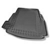 Tapis de coffre adapté pour BMW 5 E39 Berline (1996-06.2003) - bac de coffre - protection de coffre voiture - sans navigation et audio