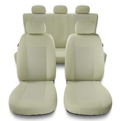 Housses de siège adaptées pour Audi A6 C4, C5, C6, C7, C8 (1994-....) - housse siege voiture universelles - couverture siege - MD-9