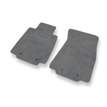 Tapis de Sol Velours adapté pour Nissan 370Z (2008-2020) - Premium tapis de voiture - gris