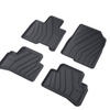 Tapis de sol en TPE adapté pour Kia Sportage V SUV (2021-....) - aussi pour Mild Hybrid; non pour HEV Hybrid et Plug-in Hybrid - tapis de voiture - noir