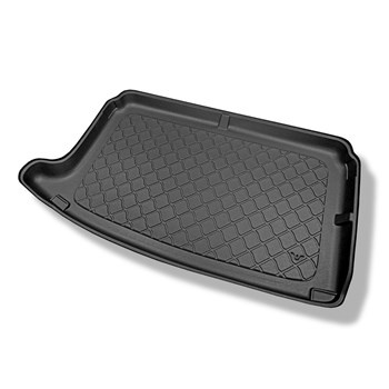 Tapis de coffre adapté pour Volkswagen Polo V 6R Hayon (05.2009-09.2017) - bac de coffre - protection de coffre voiture - coffre supérieur