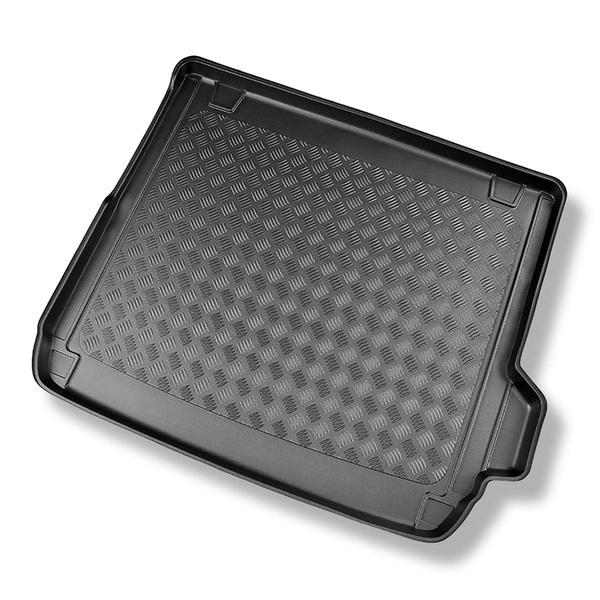 Tapis de coffre adapté pour BMW X4 G02 SAC (04.2018-....) - bac de coffre - protection de coffre voiture - aussi pour les modèles avec des rails de fixation