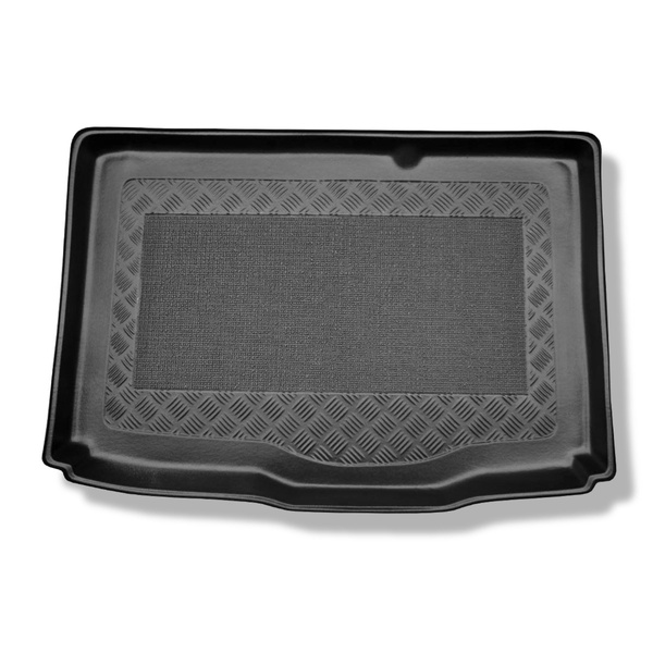 Tapis de coffre adapté pour Fiat Grande Punto Hayon (10.2005-08.2018) - bac de coffre - protection de coffre voiture
