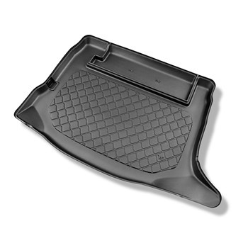 Tapis de coffre adapté pour Nissan Leaf II ZE1 Hayon (01.2018-....) - bac de coffre - protection de coffre voiture - sans / avec sonorisation BOSE