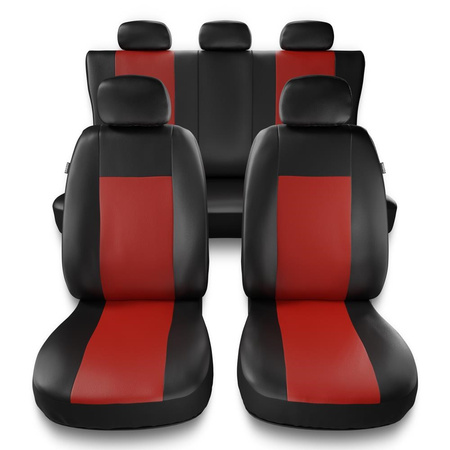 Housses de siège adaptées pour Alfa Romeo 147 (2000-2010) - housse siege voiture universelles - couverture siege - CM-RD