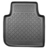 Tapis de sol en TPE adapté pour Skoda Kodiaq SUV (12.2015-10.2022) - 5 ou 7 sièges; sans la troisième rangée de sièges - tapis de voiture - noir