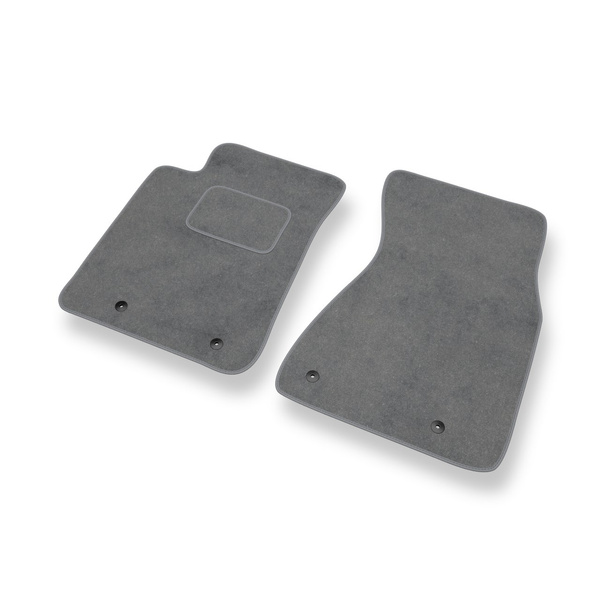 Tapis de Sol Velours adapté pour Audi A8 I D2 Berline (1994-2002) - Premium tapis de voiture - gris