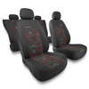 Housses de siège adaptées pour Opel Insignia A, B (2008-2019) - housse siege voiture universelles - couverture siege - UNE-RD