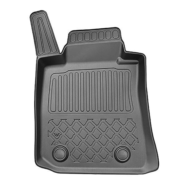 Tapis de sol en TPE adapté pour BMW i4 G26 Gran Coupé (11.2021-....) - tapis de voiture - noir