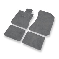Tapis de Sol Velours adapté pour Honda Legend IV (2004-2012) - Premium tapis de voiture - gris