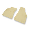 Tapis de Sol Velours adapté pour Audi A4 III B7 (2004-2008) - Premium tapis de voiture - beige