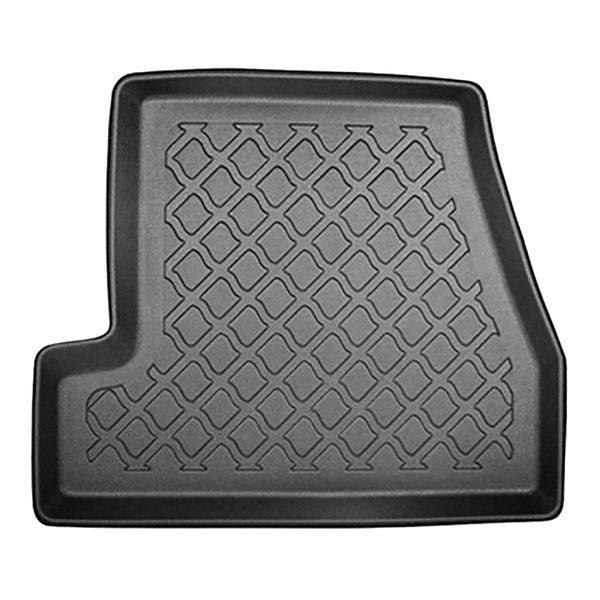 Tapis de sol en TPE adapté pour Ford Focus III Break (03.2011-08.2018) - tapis de voiture - noir