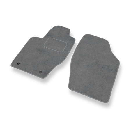 Tapis de Sol Velours adapté pour Citroen C4 I (2004-2013) - Premium tapis de voiture - gris