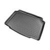 Tapis de coffre adapté pour Skoda Kamiq SUV (09.2019-....) - bac de coffre - protection de coffre voiture - coffre inférieur (sans plancher multi-fonctions)