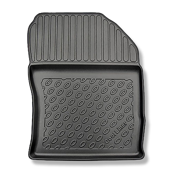 Kit tapis de coffre et tapis de voiture TPE pour: Toyota Corolla XII E210 Touring Sports (03.2019-....) - coffre supérieur (seuil de chargement plat);plancher amovible au plus haut niveau;également pour les hybrides
