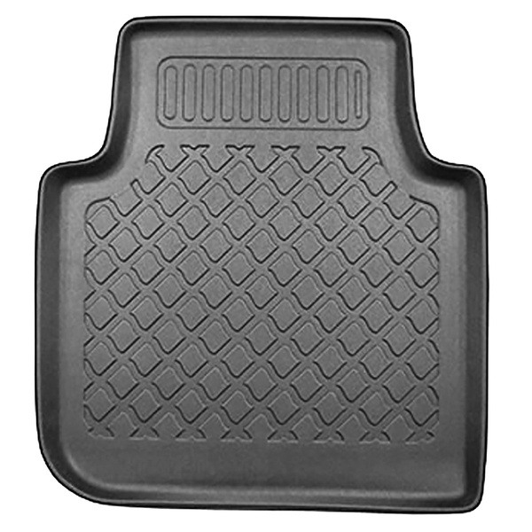 Tapis de sol en TPE adapté pour Seat Tarraco SUV (10.2018-....) - 5 ou 7 sièges; sans la troisième rangée de sièges - tapis de voiture - noir