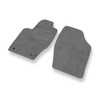 Tapis de Sol Velours adapté pour Citroen C4 I (2004-2013) - Premium tapis de voiture - gris