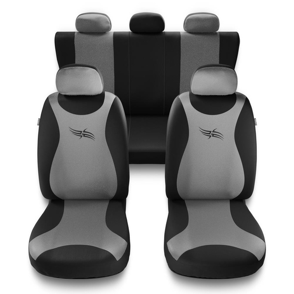 Housses de siège adaptées pour Mazda 3 I, II, III, IV (2003-....) - housse siege voiture universelles - couverture siege - TR-S