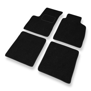 Tapis de Sol Feutres adapté pour Fiat Panda II (2003-2012) - tapis de voiture - noir