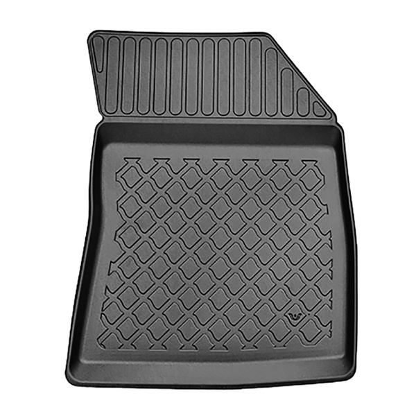 Tapis de sol en TPE adapté pour Renault Megane IV Hayon (01.2016-2024) - tapis de voiture - noir