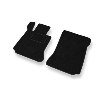 Tapis de Sol Feutres adapté pour Mercedes-Benz Classe C W204 (2007-2014) - tapis de voiture - noir